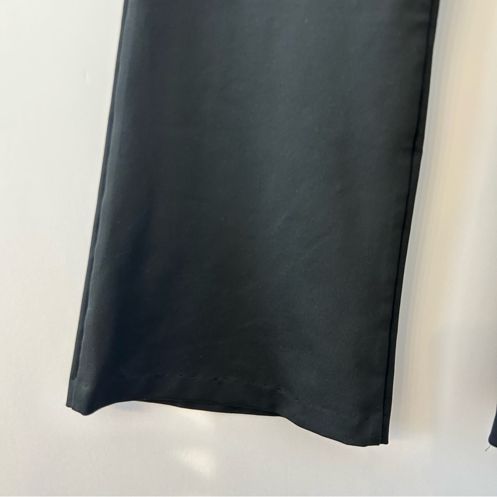 Edikted V Waist Flare Trousers in Black and White with Bow Detail, Size XS - Picture 8 of 13